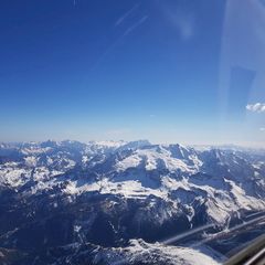 Flugwegposition um 15:12:22: Aufgenommen in der Nähe von 39030 Percha, Bozen, Italien in 3494 Meter